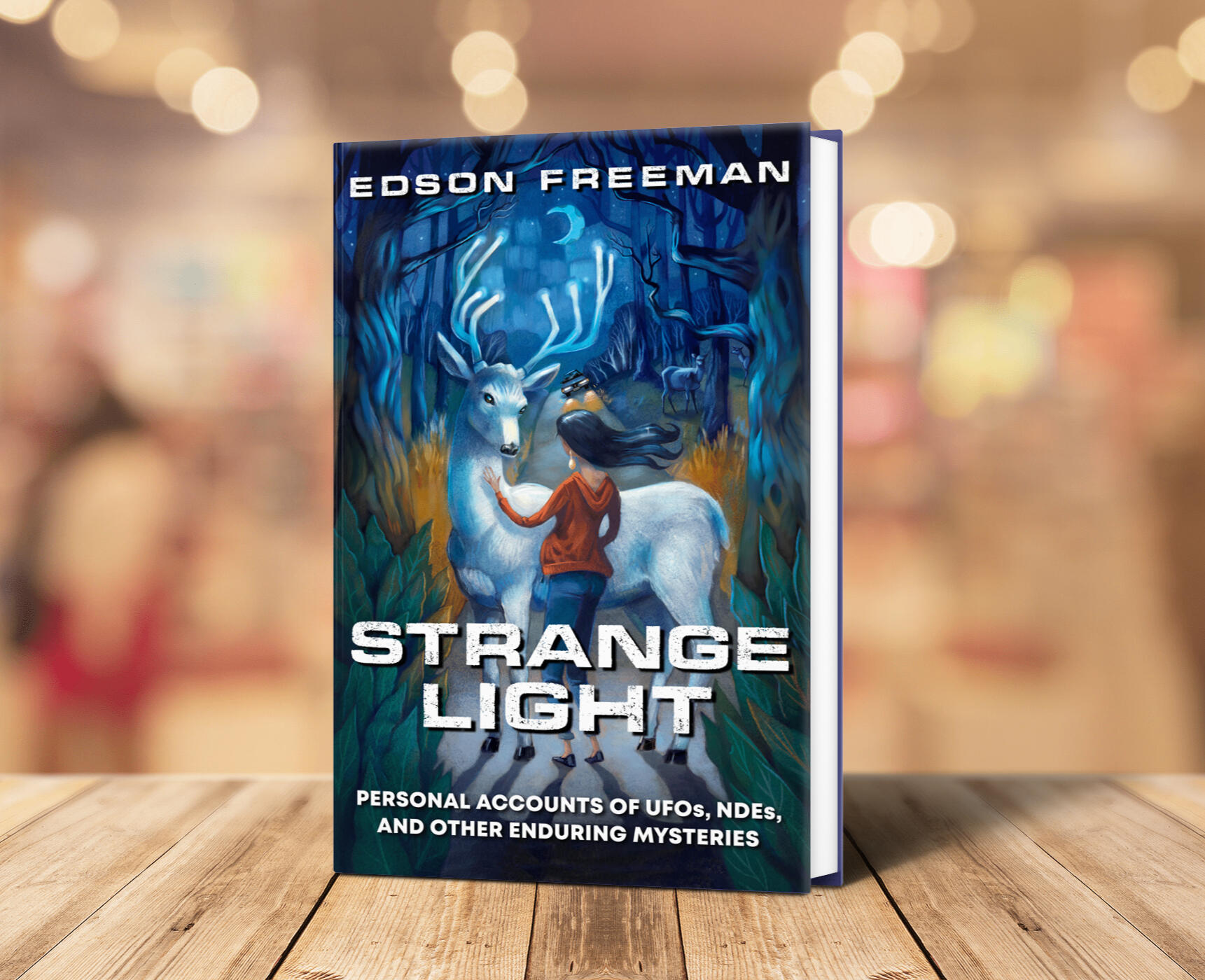 Cover of Strange Light – book of true UFO, near‑death, and paranormal stories